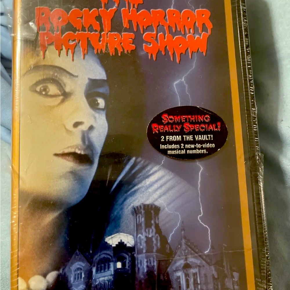 Rocky Horror Picture Show Special Edition- VHS Factory Sealed w/ Watermarks